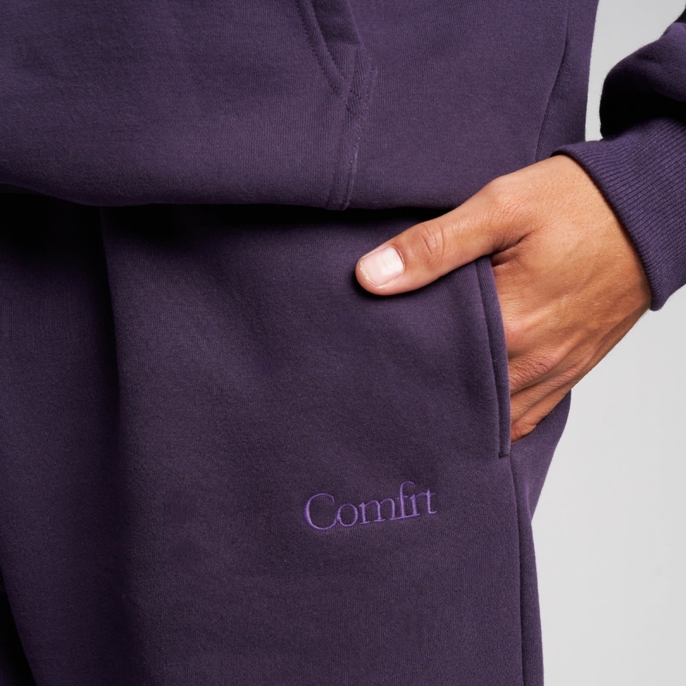 🥰2-Pc SeT ❤️NIP❤️ Comfrt SIGNATURE HOODIE & SWEATPANTS BLACKBERRY S/M - Picture 15 of 16